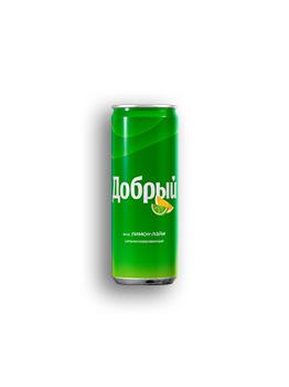 Добрый Лимон+Лайм ж/б 0,33